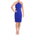 Aidan Mattox - MN1E200050 Sleeveless Halter Sheath Dress