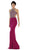 Jewel Ornate Bodice High Neck Evening Gown