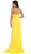 Strapless Sweetheart Trumpet Evening Dress