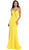 Strapless Sweetheart Trumpet Evening Dress
