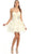 Strapless Ruched Prom Dress with Ruffle Skirt