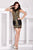 Angela and Alison - 52011 Dress, Black, Gold