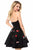 Sherri Hill - 52062 Strapless Beaded A-Line Cocktail Dress In Black