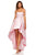 Sherri Hill - 52114 Strapless Satin High-Low Gown In Pink