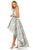 Sherri Hill - 52143 Strapless High-Low Dress In Blue and Pink