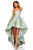 Sherri Hill - 52143 Strapless High-Low Dress In Blue and Green