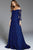 52145 Lace Off-Shoulder A-line Gown
