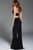 52182 Two Piece Deep V-neck Pantsuit