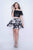 Nina Canacci - 521 Two Piece Ornate Lace Off-Shoulder Printed Dress