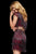 Sherri Hill - 52203 Two Piece Beaded V-neck Sheath Dress In Red
