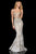 Sherri Hill - 52242 Sweetheart Long Lace Dress In Gold and Silver
