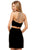 Sherri Hill - 52258 Beaded Two Piece Stretch Scuba Fitted Dress In Black