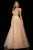 Sherri Hill - 52277 Beaded Halter Sequin Tulle Ballgown In Neutral and Silver