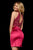 Sherri Hill - 52286 Two Piece Beaded High Halter Cocktail Dress In Pink