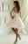 Damas - 52381 Fully Beaded Tulle A-line Dress With Curled Hem