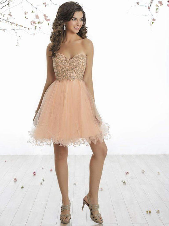 Damas - 52412 Embroidered Lace Sweetheart Tulle A-line Dress