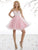 Damas - 52414 Strapless Beaded Sweetheart Tulle A-line Dress