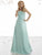 Damas - 52420 Strapless Pleated A-line Dress With Lace Up Back