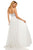 Sherri Hill - 52450 A Line Beaded Dress In White and Blue