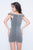 Nina Canacci - 524 Off-Shoulder Fitted Cocktail Dress