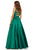 Sherri Hill - 52502 Sherri Hill Taffeta A Line Dress 52502 In Green