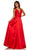 Sherri Hill - 52502 Sherri Hill Taffeta A Line Dress 52502 In Red