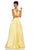 Sherri Hill - 52502 Sherri Hill Taffeta A Line Dress 52502 In Yellow