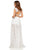 Sherri Hill - 52519 Cap Sleeves Beaded Two-Piece In White
