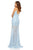 Sherri Hill - 52592 Beaded Plunging V Neck Sheer Mermaid Gown