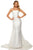 Sherri Hill - 52594 Strapless Mikado Trumpet Dress In White