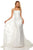 Sherri Hill - 52594 Strapless Mikado Trumpet Dress In White