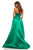 Sherri Hill - 52631 Strapless Sweetheart Satin Ballgown In Green