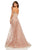 Sherri Hill - 52648 Sweetheart Strapless Embroided Dress In Pink and Neutral