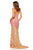 Sherri Hill - 52655 Sweetheart Laced Long Dress In Pink