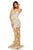 Sherri Hill - 52655 Sweetheart Laced Long Dress In White