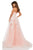 Sherri Hill - 52660 High Neckline Lace Dress In Pink