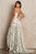Sherri Hill - 52665 Scoop A Line Long Dress In White and Multi