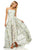 Sherri Hill - 52665 Scoop A Line Long Dress In White and Multi