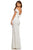 Sherri Hill - 52688 Cap Sleeve Fitted Dress In White