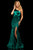 Sherri Hill - 52700 Single Shoulder Fitted Trumpet Dress In Green