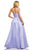Sherri Hill - 52720 Floral Applique Single Shoulder Mikado Dress In Purple