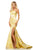 Sherri Hill - 52731 Yellow Long Dress In Yellow