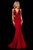 Sherri Hill - 52793 Sexy Long Mermaid Dress In Red