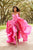 Sherri Hill - 52834 Crisscross Bodice Ruffled High Low Gown In Pink