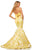 Sherri Hill - 52927 Mermaid Long Yellow Dress In Yellow