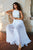 Sherri Hill - 52928 Crochet Long Ivory Dress In White