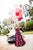 Sherri Hill - 52932 Long Print A-line Dress In Pink and Black
