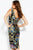 53035 Multi-Colored Jacquard Bateau Sheath Dress