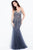 53172 Crystal Ornate Corset Bodice Gown
