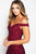 53208 Floral Off-Shoulder Sheath Dress